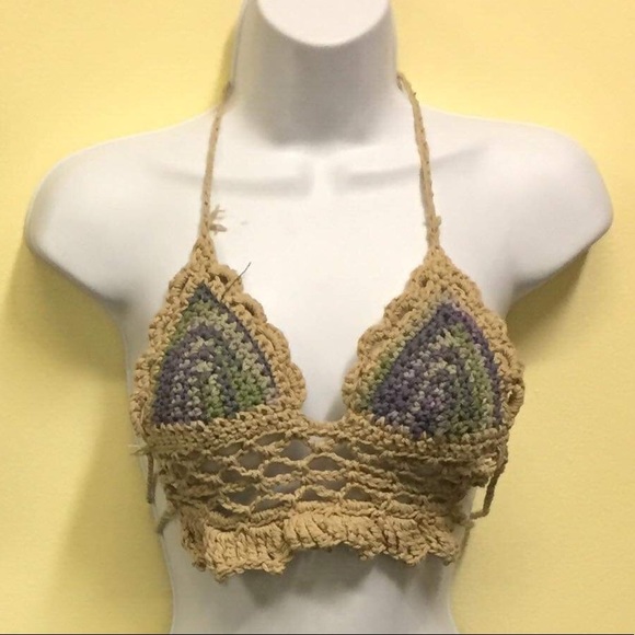 Custom crochet crop top - Picture 1 of 2
